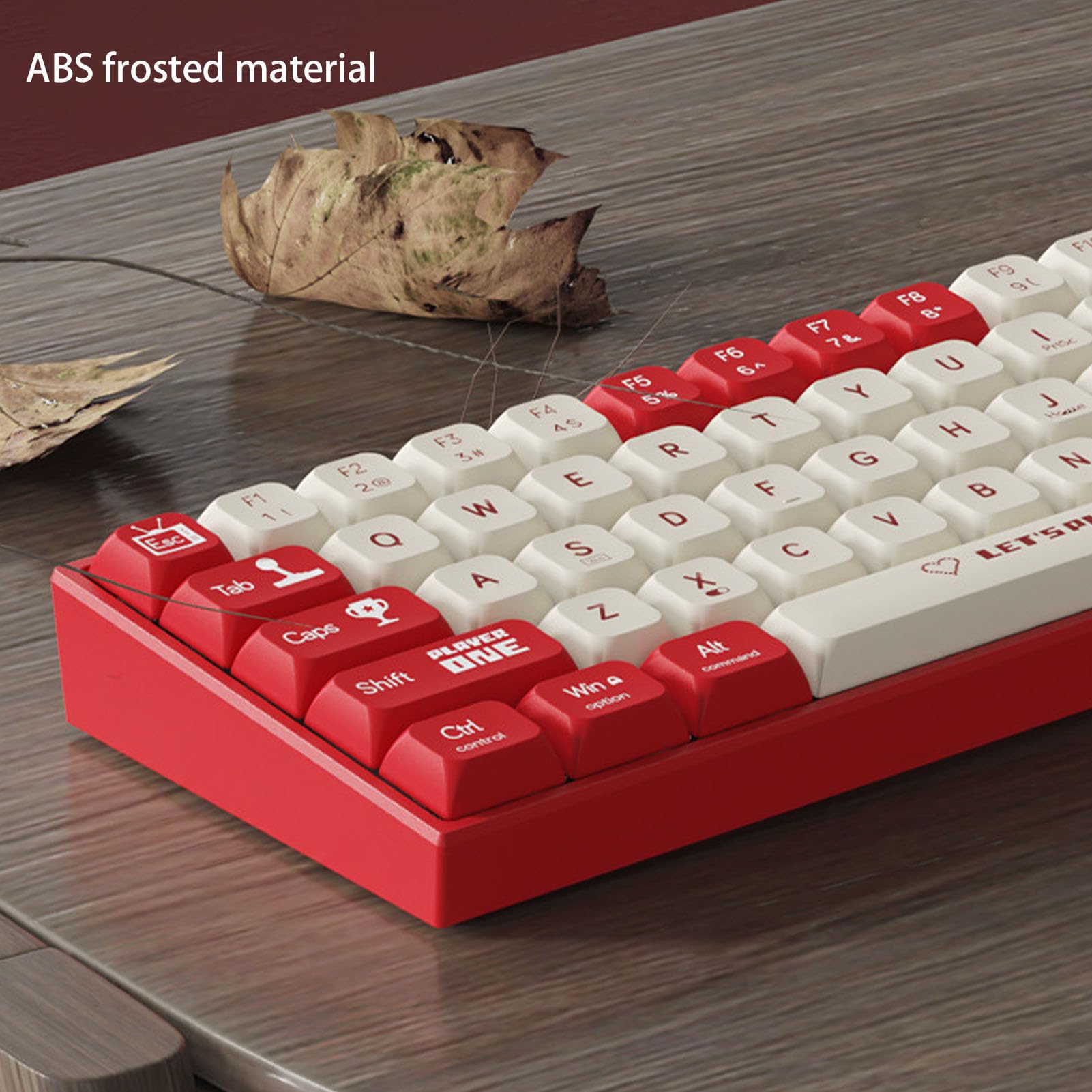 Amazon | 有線キーボード、68キーホットスワップ可能なレッドスイッチ